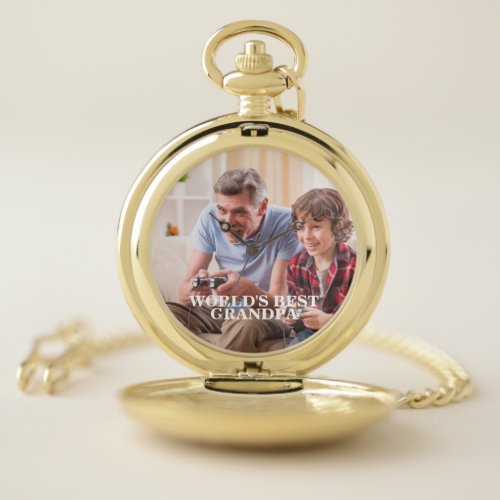 Photo Gift Watch for Grandpa