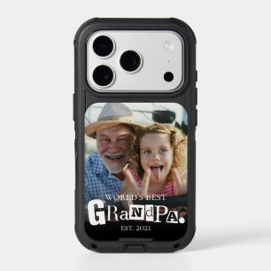 Photo Gift World's Best Grandpa Established Year iPhone 17 Pro Case
