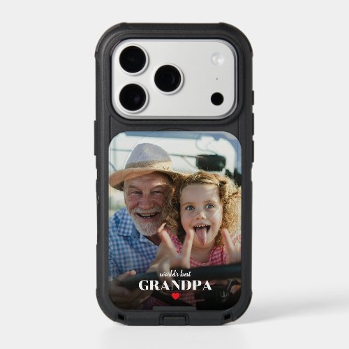 Photo Gift World's Best Grandpa iPhone 17 Pro Case