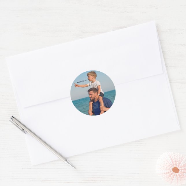 Photo Gifts for Dad Sticker (Envelope)