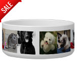 PHOTO GIFTS TEMPLATES FAMILY FRIENDS PETS CUSTOM   BOWL<br><div class="desc">Lovely photo collage and keepsake gift for friends, family, colleagues. Can be transferred to other gift types. View the collection to see what other great gift options already feature this design*** You can gift to parents, mom, dad, brother, sister, niece, nephew, Godparents, Godmother, Godfather, cousin, coworker, colleague, boss, grandparents, grandma,...</div>