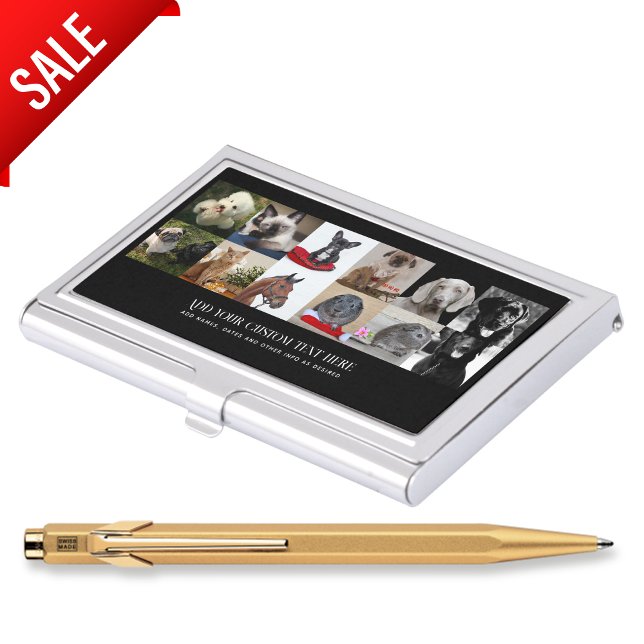 PHOTO GIFTS TEMPLATES FAMILY FRIENDS PETS CUSTOM   BUSINESS CARD CASE (Creator Uploaded)