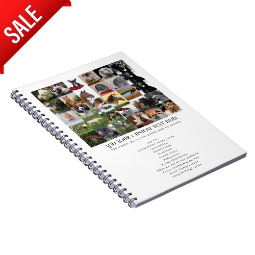 PHOTO GIFTS TEMPLATES FAMILY FRIENDS PETS CUSTOM   NOTEBOOK