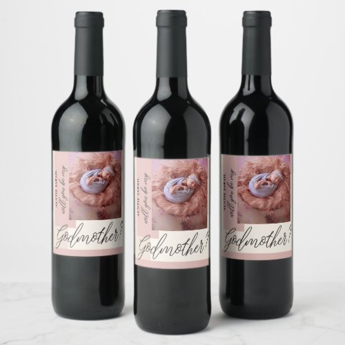 Photo Godmother Proposal Wine Label
