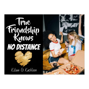 Photo Going Away Friendship Knows No Distance Poster