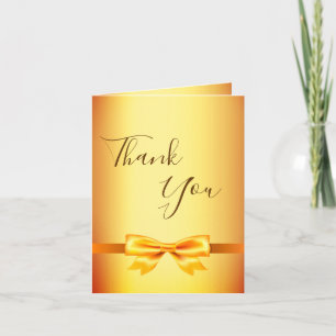 Photo gold elegant birthday Thank You