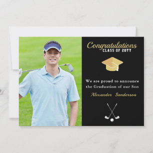 Photo Golf Class of 2022 Graduation Announcement