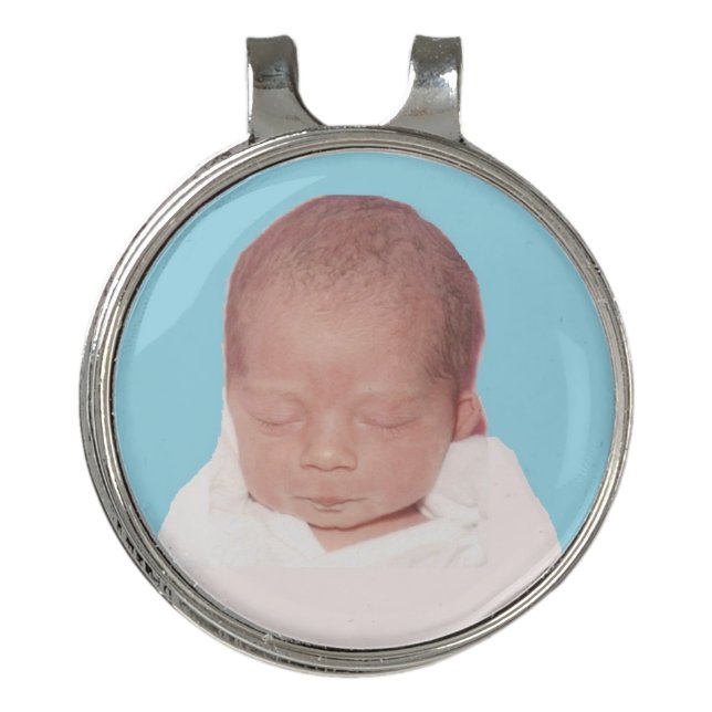 Photo Golf Hat Clip & Ball Marker (Front)