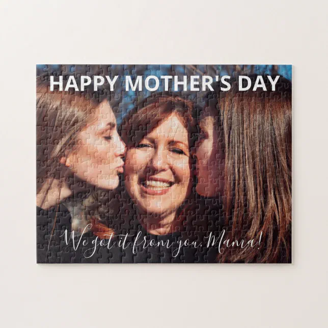 Photo Got It from Mama Happy Mother's Day Jigsaw Puzzle | Zazzle