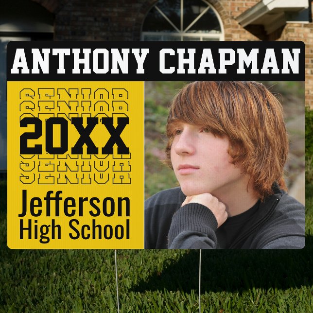 Photo Graduating Senior Yard Sign (Creator Uploaded)