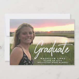 Photo Graduation Announcement