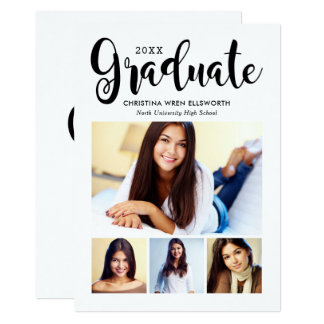 Photo Graduation Invitations 2017 4