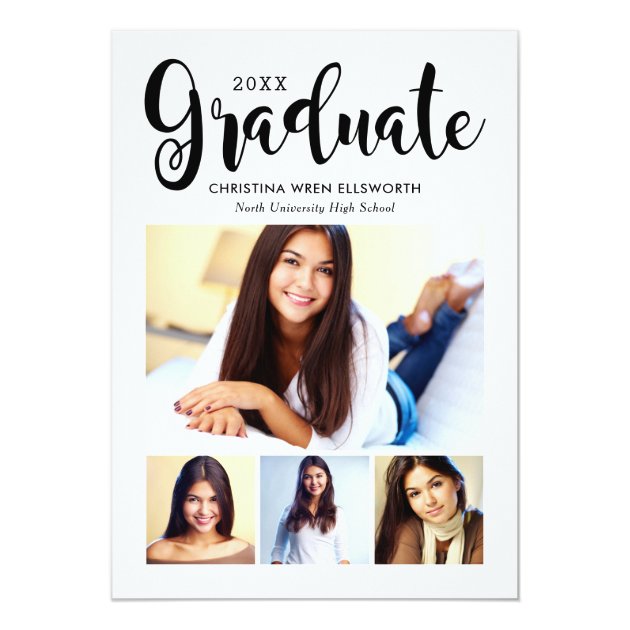 Photo Graduation Announcement | 2018 Graduate