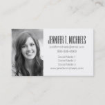 Photo Graduation | Argyle Pattern Calling Card