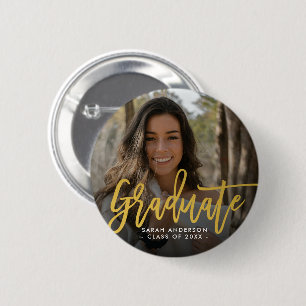 Photo Graduation Button