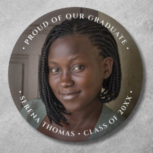 Photo Graduation Buttons