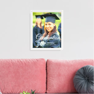 Photo Graduation Canvas Print