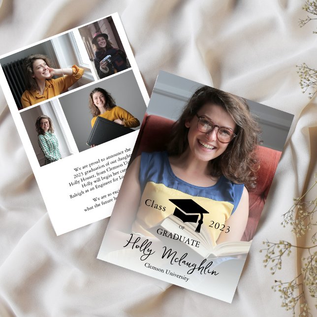  Photo Graduation Cap Announcement (Creator Uploaded)