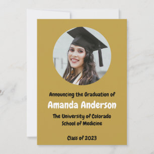 Photo graduation Grad 2023 Announcement