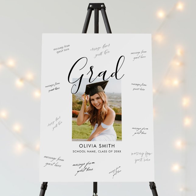 Photo Graduation Guest Signature Foam Board (Creator Uploaded)