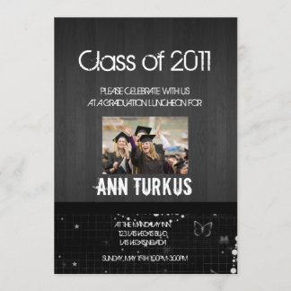 Photo Graduation Invitation