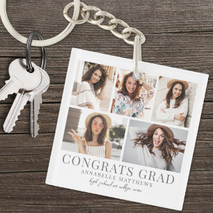 Photo Graduation Keychain