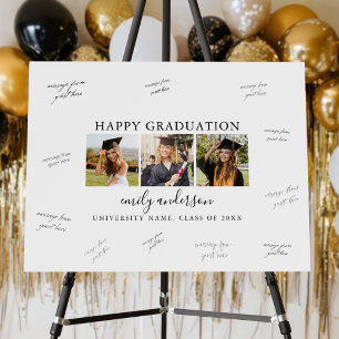 Photo Graduation Party Guest Signature Foam Board
