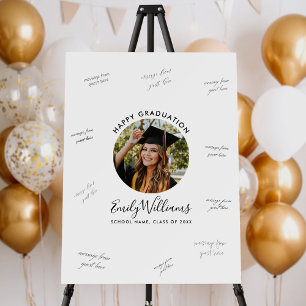 Photo Graduation Party Guest Signature Foam Board