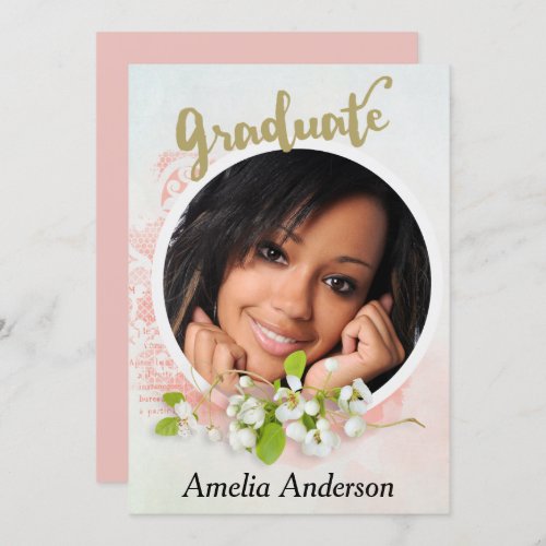 Photo Graduation Party Invitation