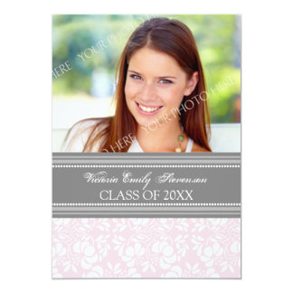 Pink Graduation Invitations & Announcements | Zazzle