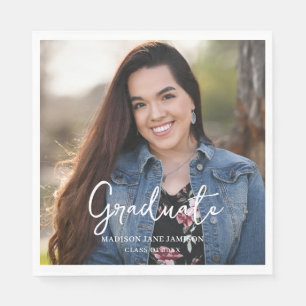 Photo Graduation Party  Napkins