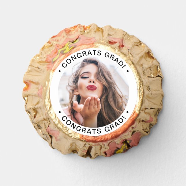 Photo Graduation Party Reese's Peanut Butter Cups (Front)