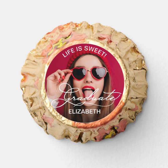 Photo Graduation Party Reese's Peanut Butter Cups (Front)