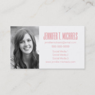 Photo Graduation Pink & Purple Ethnic Feathers Calling Card