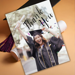 Photo Graduation Thank You Card
