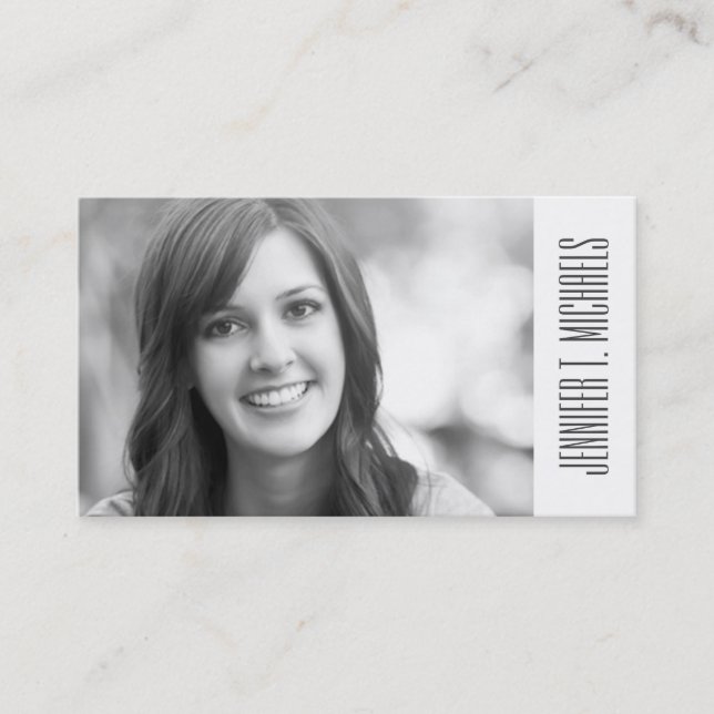 Photo Graduation | Turquoise Moroccan Pattern Calling Card (Front)