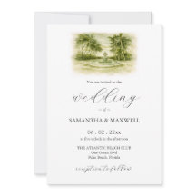 Photo Gran Paraíso Gardens Wedding Invitations