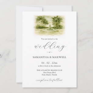 Photo Gran Paraíso Gardens Wedding Invitations