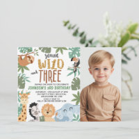 Photo Green Brown Young Wild Three 3rd Birthday