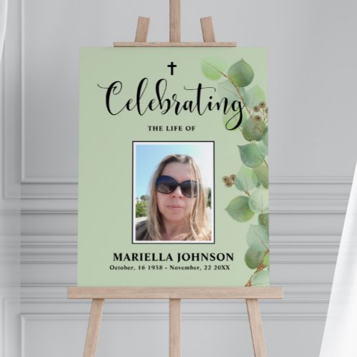 Photo Greenery Celebrating the life Funeral 