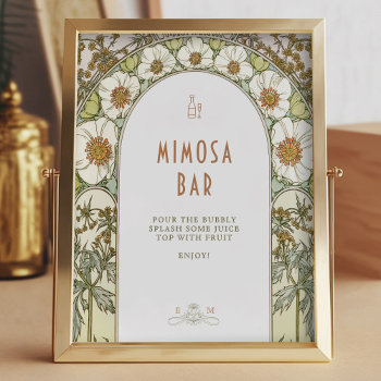 Photo Guestbook Sign Vintage Art Nouveau By Mucha by DIYPaperBoutique at Zazzle