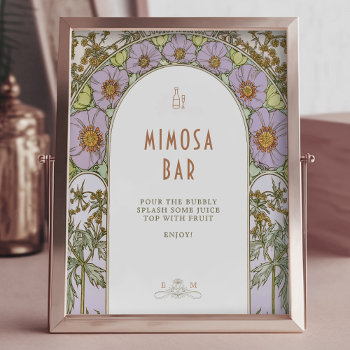 Photo Guestbook Sign Vintage Art Nouveau By Mucha by DIYPaperBoutique at Zazzle