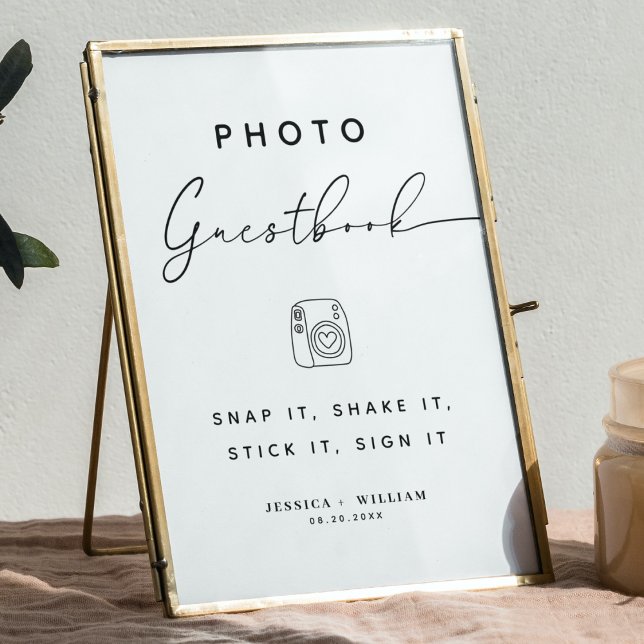 Photo Guestbook Snap It Shake it Stick It Sign it  (Creator Uploaded)