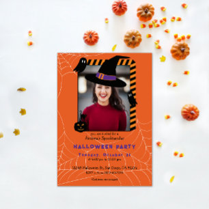 Photo Halloween Party Invitation