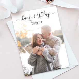 Photo Happy Birthday Greeting Card