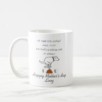 Photo Happy Mother's day dog poop Coffee Mug