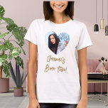 Photo heart bride tribe bachelorette T-Shirt<br><div class="desc">Personalize and a photo inside the heart shaped frame.  For bridal showers and bachelorette parties.</div>