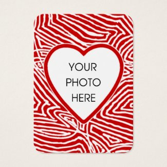 Photo Heart Mini Valentines Cards