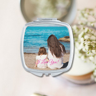 Photo Heartfelt Gift For Mom Compact Mirror
