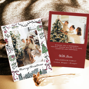 Photo Holiday Card, Family Christmas Card